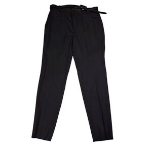 ZARA Black Dress Belted Pants